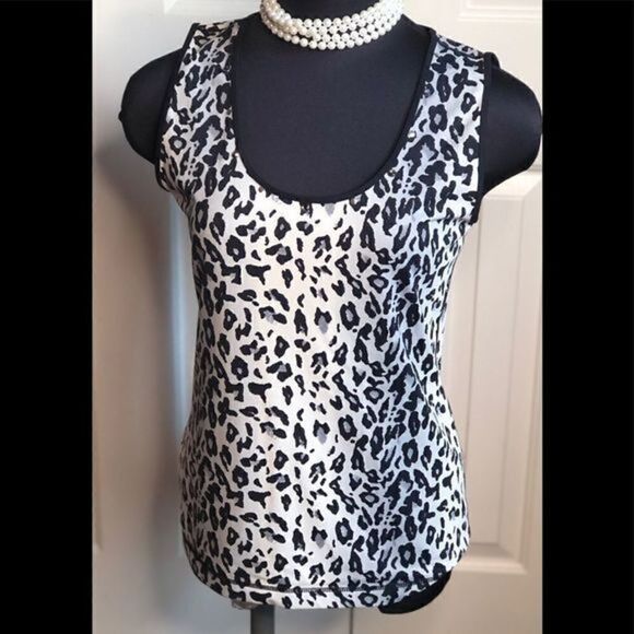 Christina Alexander Animal Print Tank - Picture 1 of 7